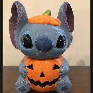 Stitch Halloween cookie jar